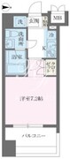 パシフィックレジデンス芝一丁目 1403 間取り図