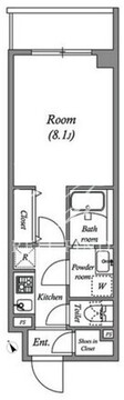 ルネサンスコート新宿余丁町 301 間取り図