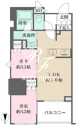 ルフォンプログレ元浅草マークス 605 間取り図
