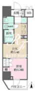 ルフォンプログレ元浅草マークス 901 間取り図