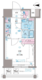ガリシア新宿ノース2 202 間取り図