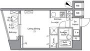 レジディア神田岩本町 204 間取り図