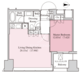 セントラルパークタワー・ラ・トゥール新宿 1325 間取り図