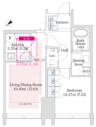 ラ・トゥール新宿グランド 2002 間取り図