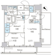 パークアクシス赤羽南 906 間取り図 ?>