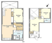 パークフラッツ祐天寺 103 間取り図