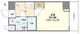 メインテラス上野 703 間取り図