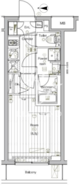 ザ・プレミアムキューブG大崎 107 間取り図