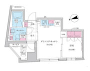 ステラメゾン三軒茶屋 401 間取り図