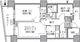 アクティ汐留 2612 間取り図