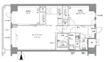 レジディア目白 903 間取り図