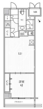 六本木デュープレックスエムズ 209 間取り図