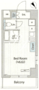 アレージュマン日本橋人形町 205 間取り図