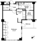 プラチナコート広尾 406 間取り図