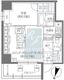 メゾンカルム本郷 201 間取り図