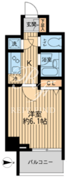 HF早稲田レジデンス 2-304 間取り図