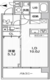 オルタナ菊川2 308 間取り図