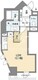 ドゥーエ西麻布2 1001 間取り図