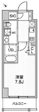 ステージグランデ日本橋人形町 305 間取り図