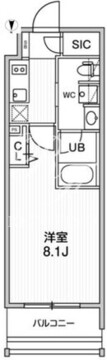 ステージグランデ日本橋人形町 301 間取り図