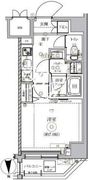 グラシアプレイス錦糸町 501 間取り図