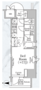 ストーリア三田 504 間取り図
