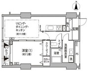 東雲キャナルコートCODAN 12-506 間取り図
