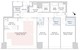 セントラルパークタワー・ラ・トゥール新宿 2803 間取り図