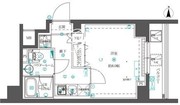 クオリタス押上 504 間取り図
