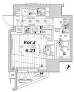 リテラス渋谷笹塚 405 間取り図
