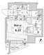 リテラス渋谷笹塚 1305 間取り図