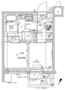 クレイシア新宿ノース 304 間取り図