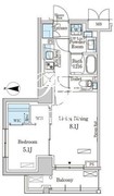 パークアクシス本所吾妻橋サウスレジデンス 215 間取り図