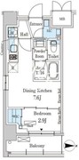 パークアクシス本所吾妻橋サウスレジデンス 407 間取り図