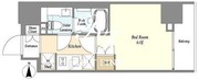 ベラスウィータ戸越 602 間取り図
