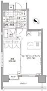 パークハビオ渋谷神山町 307 間取り図