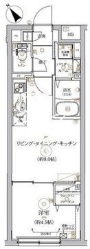 リルシア大塚 302 間取り図