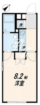 エストゥルースプラス大森 303 間取り図