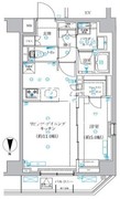 クオリタス本所吾妻橋 301 間取り図 ?>