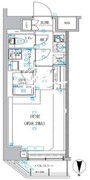クオリタス本所吾妻橋 803 間取り図 ?>