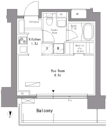 パークアクシス錦糸町 502 間取り図