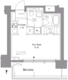 パークアクシス錦糸町 502 間取り図