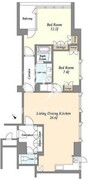 ストーリア赤坂 209 間取り図