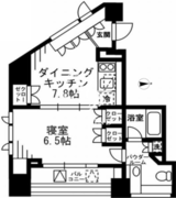 プライムアーバン四谷外苑東 1101 間取り図