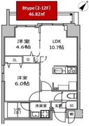 エスレジデンス押上クレール 504 間取り図