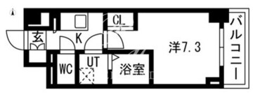 テラス南千住 1002 間取り図