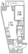 レジディア日本橋馬喰町2 801 間取り図