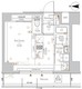 ログ本所吾妻橋 402 間取り図