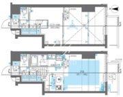 ズーム神宮前 302 間取り図