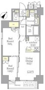 パークヴィラ恵比寿 1001 間取り図